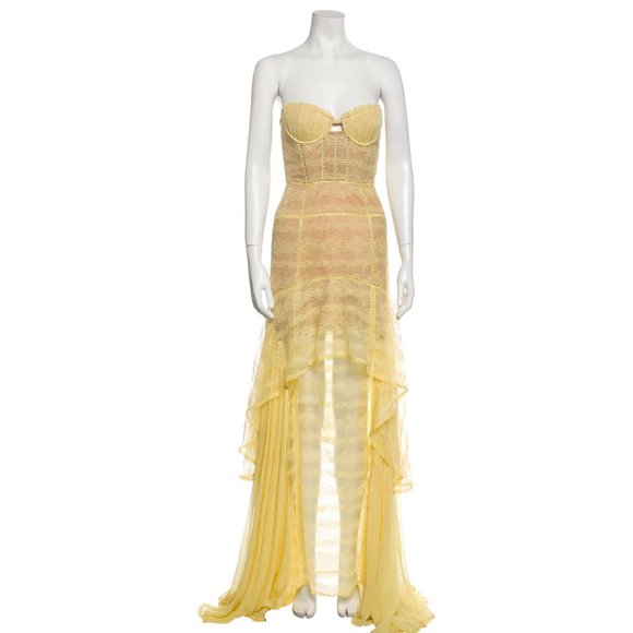 JONATHAN SIMKHAI Strapless Long Dress w/ Tags Size: S | US 4 SUPER RARE - Picture 9 of 10
